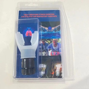 Силиконовый тренажер для легких.