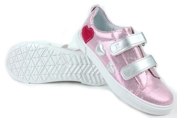 BUTY DZIEWCZĘCE 29 WIOSNA SPORT RÓŻ KORNECKI 6504