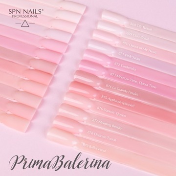 Лак гибридный 872 Золушка 8мл SPN Nails