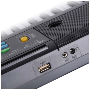 КЛАВИАТУРНЫЙ ОРГАН ПИАНО ДЛЯ ОБУЧЕНИЯ + БЛОК ПИТАНИЯ ДЛЯ МИКРОФОНА 61 КНОПКА ДЛЯ ДЕТЕЙ