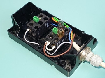 ABB КАССЕТА 1НО + 1НО КНОПКИ ВОЗВРАТ КНОПКА ЛАМПОЧКА