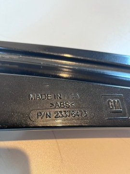 Chevrolet CORVETTE C7 Z06 СПОЙЛЕР АНТЕННАЯ ЗАСЛОНКА 23376473 оригинальный комплект