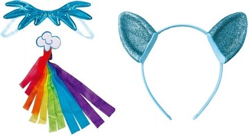 Strój My Little Pony Rainbow Dash Kostium Karnawałowy Przebranie