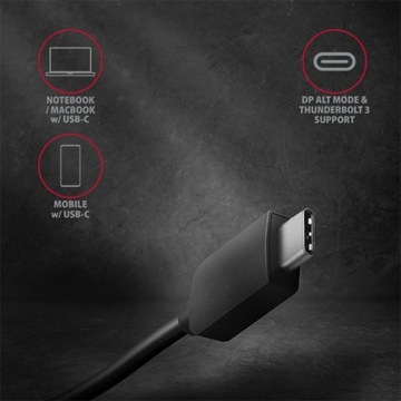 Конвертер/адаптер RVC-DP USB-C -> DisplayPort,