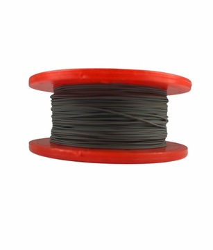 KYNAR 0,25mm SZARY Drut Cu W TEFLONIE 50m.
