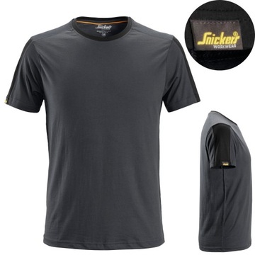 Koszulka męska bawełniana T-shirt Snickers 2518 M