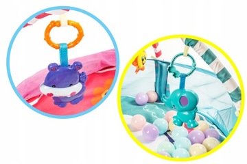 ОБРАЗОВАТЕЛЬНЫЕ КОВРИКИ ШАРЫ МУЗЫКАЛЬНАЯ ШКАТУЛКА РУЧКА БАССЕЙН