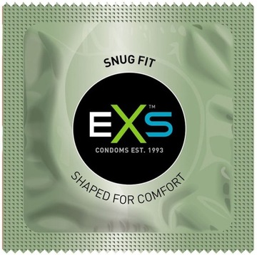 EXS SNUG Prezerwatywy CLOSE FIT ŚCIŚLE PRZYLEGAJĄ