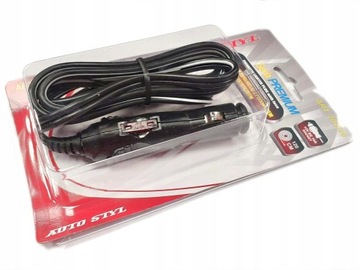 Вилка прикуривателя с кабелем и проводом 120