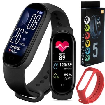SMARTBAND OPASKA SPORTOWA SMARTWATCH ZEGAREK M5
