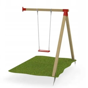 Соединитель квадратный настенный 90 мм красный