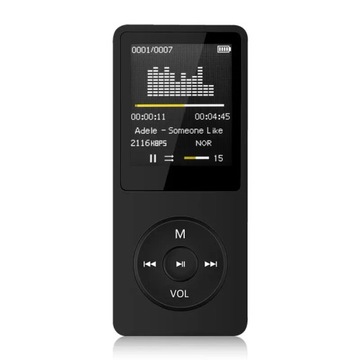 ODTWARZACZ MP3 BLUETOOTH HIFI GŁOS 16GB + BIAŁE SŁUCHAWKI