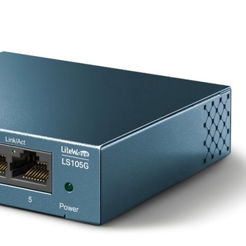 TP-link Przełącznik Switch LS105G 5x1GbE LiteWave