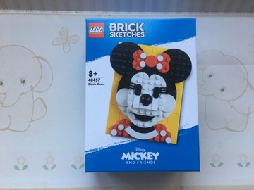 LEGO Brick Sketches Disney 40457 Myszka Minnie