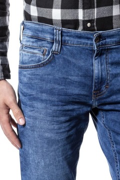 Męskie spodnie jeansowe dopasowane Mustang OREGON TAPERED W28 L32