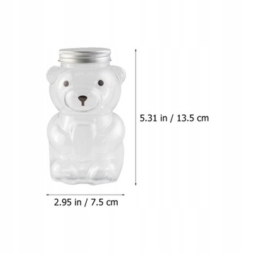 одноразовые бутылки для питья 5 штук плюшевые мишки