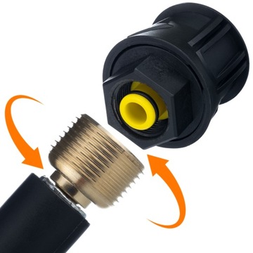 УДЛИНИТЕЛЬ ШЛАНГА 15M CLICK QUICK CONNECT ДЛЯ KARCHER K2 K3 K4 K5 K6 K7