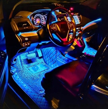 Светодиодная лента RGB NEON для салона автомобиля CARS