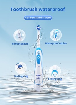 Электрическая зубная щетка Oral-B Вращающаяся зубная щетка