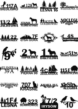 Номер дома, адресная вывеска в готическом стиле. ГАРАНТИЯ 5 ЛЕТ.