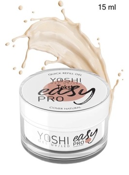 YOSHI | Żel Budujący Easy Pro Cover Natural 15 ml
