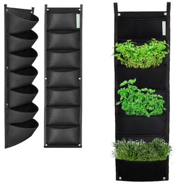 KWIETNIK OGRÓD WERTYKALNY WISZĄCY PLANTER