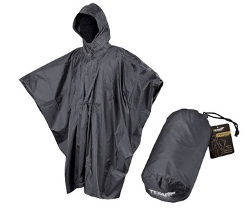 Poncho Texar r. uniwersalny czarny