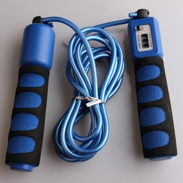 Скакалка со счетчиком Скакалка детская, синяя