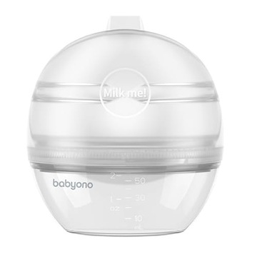 Молокоотсос BABYONO Shell и сборник еды MilkMe