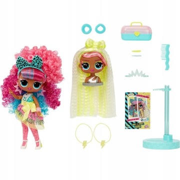 LOL SURPRISE TWEENS SURPRISE SWAP LALKA CORA CURLS 2 CRIMPS ZAMIANA GŁÓW