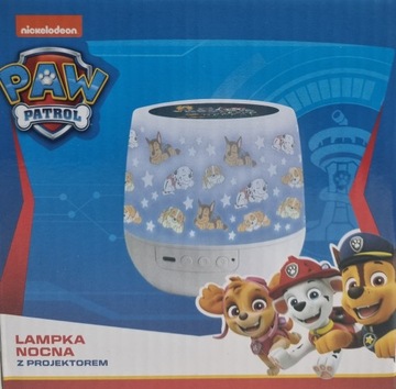 Lampka NOCNA Projektor PSI PATROL Lampka z Projektorem PAW PATROL