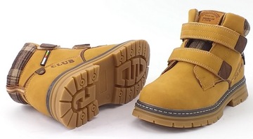 БОТИНКИ-ТРЭП ДЛЯ МАЛЬЧИКОВ XD103 НА ЛИПУЧКЕ И МОЛНИИ С АМЕРИКАНСКИМ УТЕПЛЕНИЕМ 29