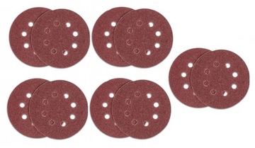 KRĄŻEK SZLIFIERKI ŚCIERNY 125MM GRAN 240 10 SZTUK