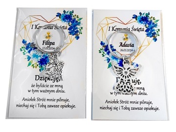 Благодарность гостям брелок АНГЕЛ №50 ПРИЧАСТИЕ СУВЕНИРЫ ПОДАРОК