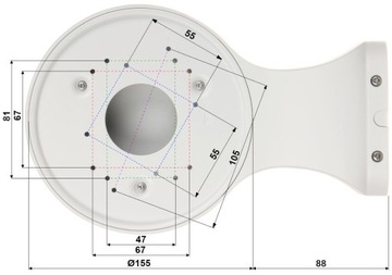 Крепление «Белый лебедь» для шаровых камер