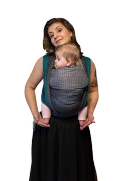 Everyslings BabyHeart Teaberry chusta tkana 4,2 m