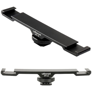 Фоторазветвитель 2x холодный башмак для светодиодного микрофона