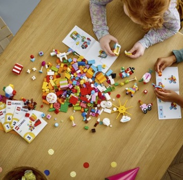 LEGO — CLASSIC — НАБОР ДЛЯ ТВОРЧЕСКОЙ ВЕЧЕРИНКИ — 11029