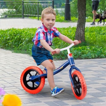 ДЕТСКИЙ БЕЛОСИПЕД Велосипедные ходунки Колеса из ЭВА, 12 дюймов, регулируемые, легкие