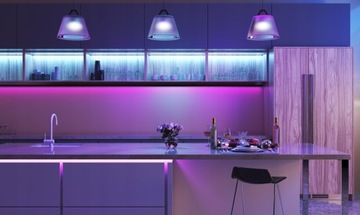 STRIP Светодиодная лента 5м RGB 230В 12В водонепроницаемая IP65 - светодиоды 270 диодов SMD 5050