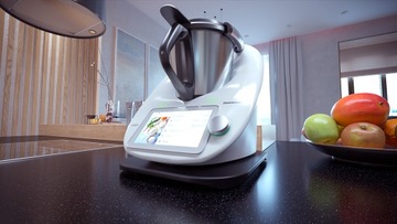 ПОДСТАВКА ДЛЯ ПЛАТЫ ELODII ДЛЯ THERMOMIX THERMOMIX TM5 TM6 ЧЕРНАЯ a1
