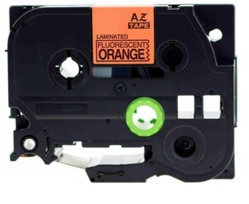 ЛЕНТА ДЛЯ BROTHER FLUO ORANGE TZe-B21 9мм TZ-B21