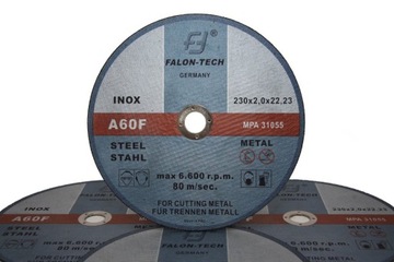 ДИСК ДЛЯ РЕЗКИ МЕТАЛЛА FALON-TECH INOX 230/2,0 мм