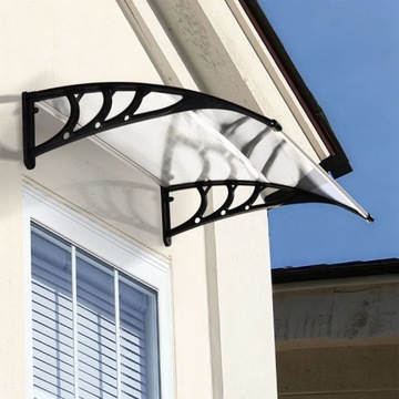 DASZEK NAD DRZWI WEJŚCIOWE DACH OSŁONA ZADASZENIE NAD WEJŚCIE 120x80 PRO