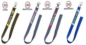 Ремешок для ключей - ПЕРСОНАЛИЗАЦИЯ + единорог