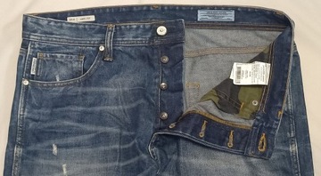 jeansy spodnie męskie JACK&JONES 36/36 ERIK ANTI FIT wymiary podanew opisie