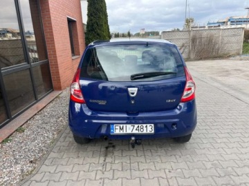 Dacia Sandero I 2009 Dacia Sandero 1.2 benzyna 75 KM zarejestrowany w PL mozliwa zamiana, zdjęcie 5