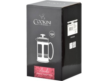 FRENCH PRESS Zaparzacz do kawy herbaty ziół 1000ml