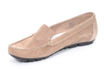 Мокасины Nessi 17130 Бежевые W1, размер 36