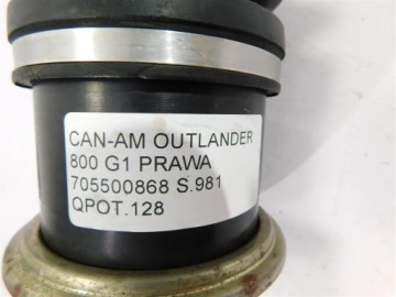 ЗАДНИЙ ПОЛУОСЬ CAN-AM OUTLANDER 800 G1 ПРАВАЯ 705500868
